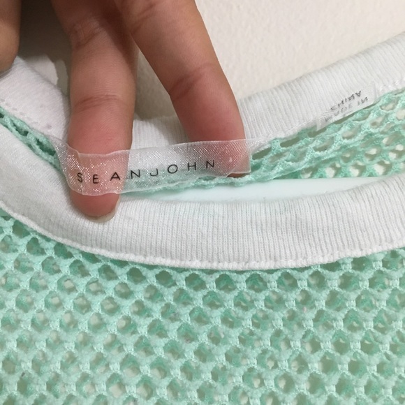 Net Shirt W/ Tank Top - Picture 3 of 5